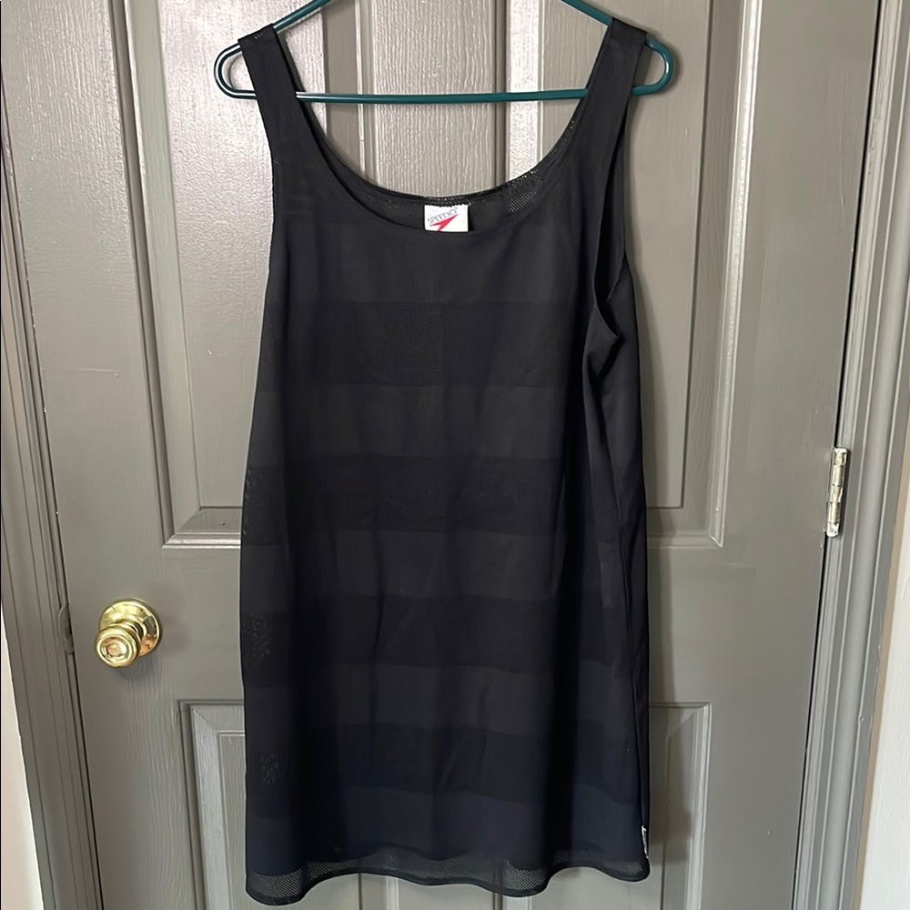 Speedo Vintage Mesh Swim Cover Dress